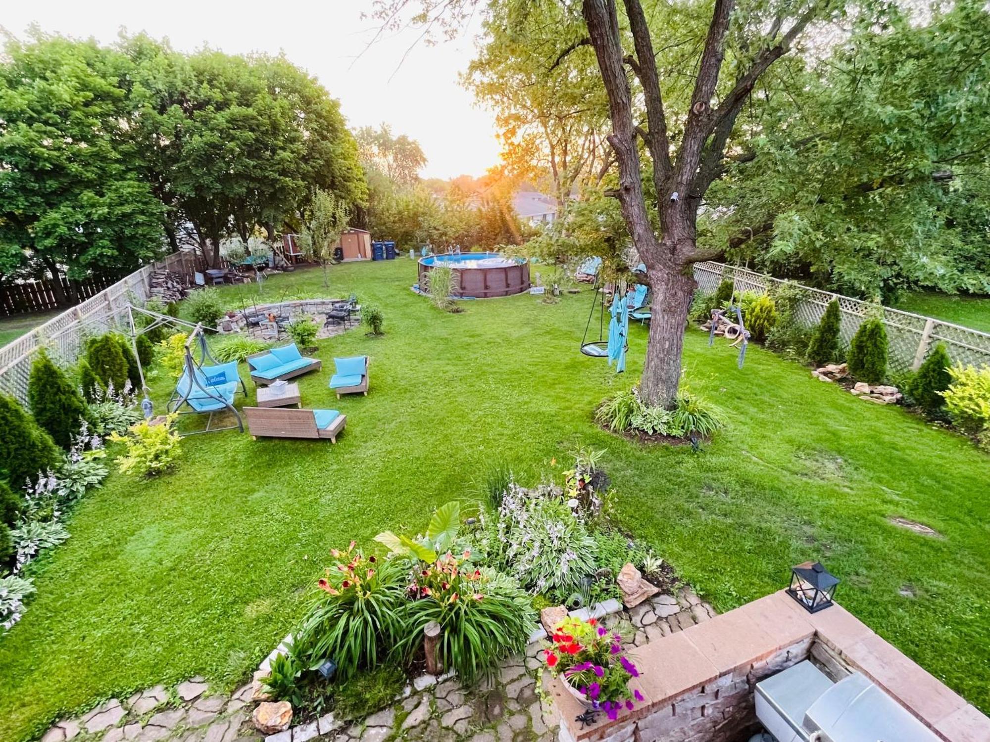 Schaumburg Paradise Oasis With A Secret Garden And Private Pool 外观 照片